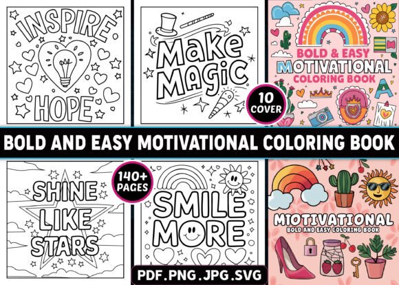 Download 140 Motivational Word Coloring Pages - Pages Collection