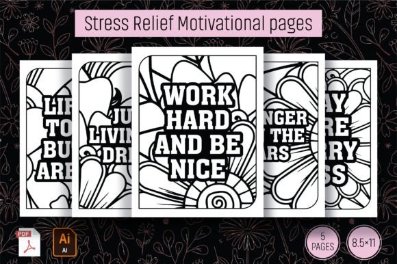 Download Stress Relief Motivational Pages - Pages Collection