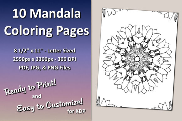 Download Mandalas &amp; More Coloring Pages - Pages Collection