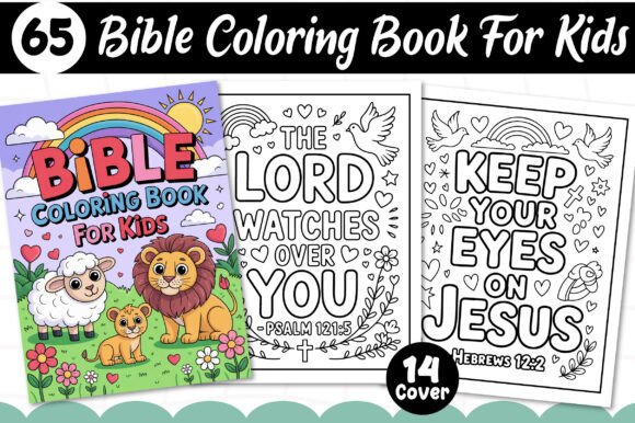 Download 65 Pages Bible Coloring Book for Kids - Pages Collection