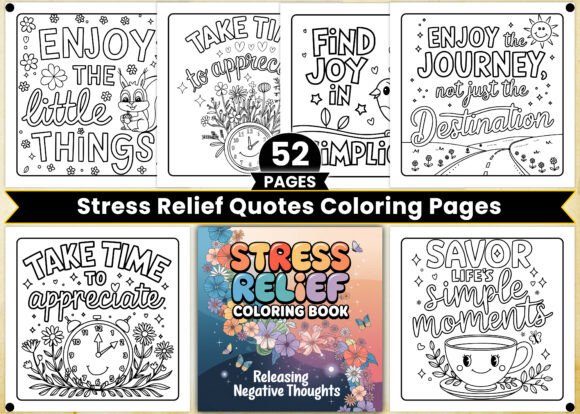 Download Stress Relief Quotes Coloring Pages - Pages Collection