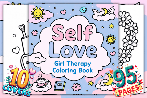 Download Self Love Girl Therapy Coloring Pages - Pages Collection