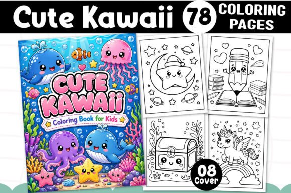 Download Cute Kawaii Coloring Pages for Adults - Pages Collection