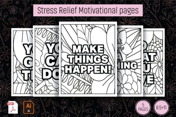 Download Stress Relief Motivational Pages - Pages Collection