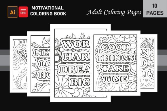 Download Motivational Coloring Pages for Adults - Pages Collection