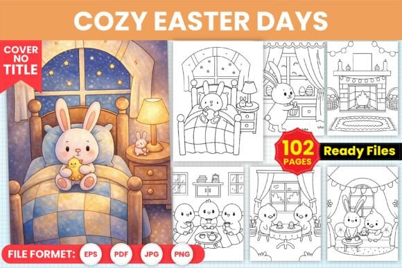 Download Cozy Easter Days Coloring Pages - Pages Collection