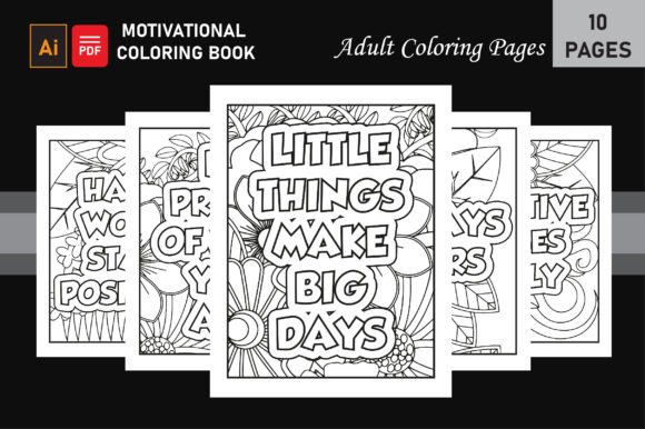 Download Motivational Coloring Pages for Adults - Pages Collection