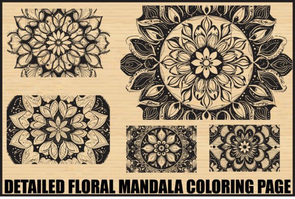 Download Intricate Mandala Coloring Pages Set - Pages Collection