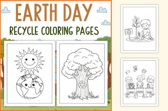 Download Earth Day Recycle Coloring Pages - Pages Collection