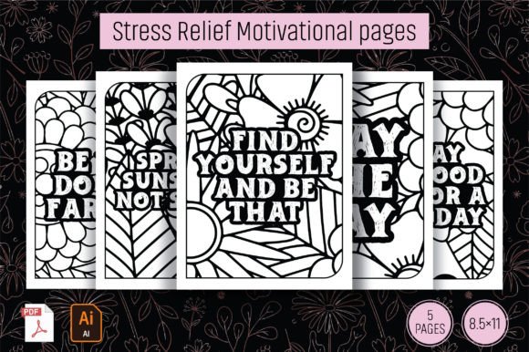 Download Stress Relief Motivational Pages - Pages Collection