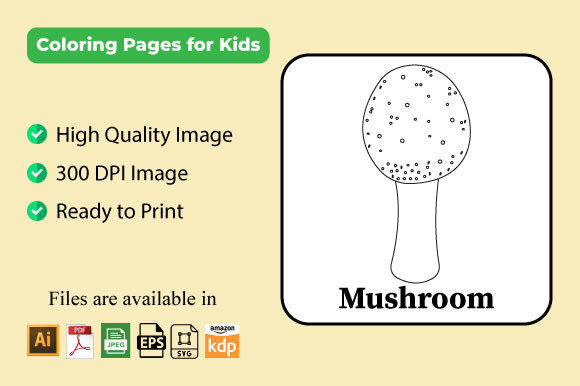 Download Mushroom Coloring Pages - Pages Collection