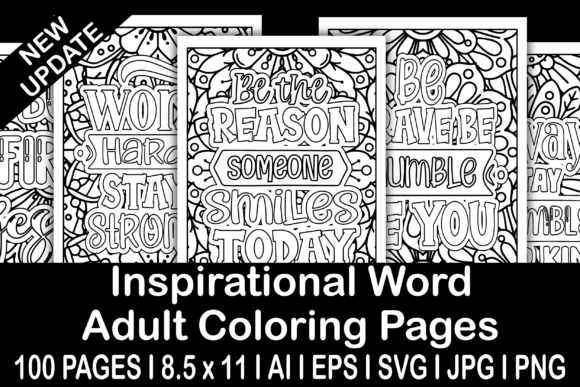 Download Inspirational Word Adult Coloring Pages - Rat Collection