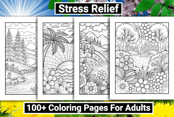 Download Stress Relief Adult Coloring Pages - Pages Collection