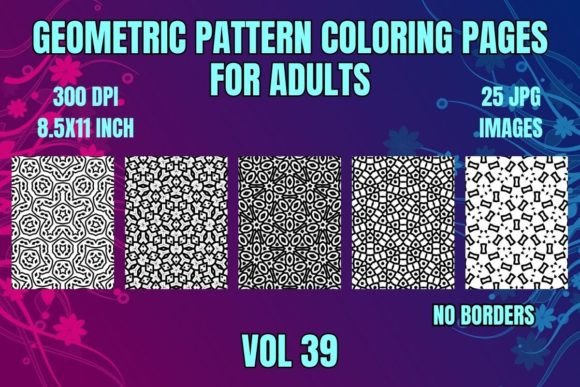 Download KDP Adult Coloring Pattern Pages - Pages Collection