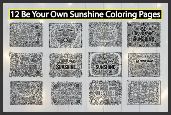 Download 12 Be Your Own Sunshine Coloring Pages - Pages Collection
