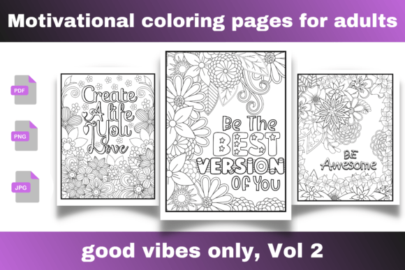 Download Motivational Coloring Pages for Adults - Pages Collection