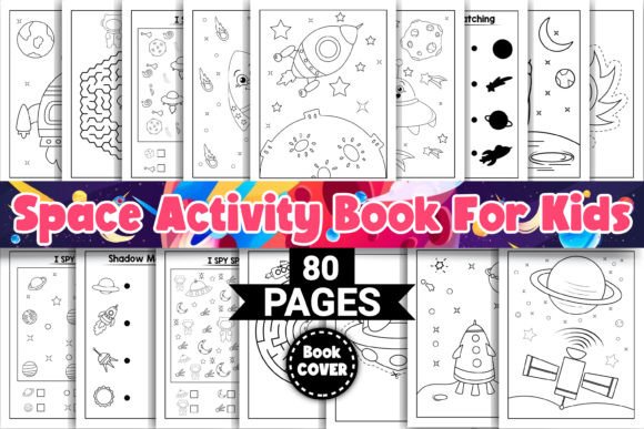 Download Space Activity Book and Coloring Pages - Pages Collection