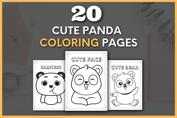Download 20 Cute Panda Coloring Pages for Kids - Pages Collection