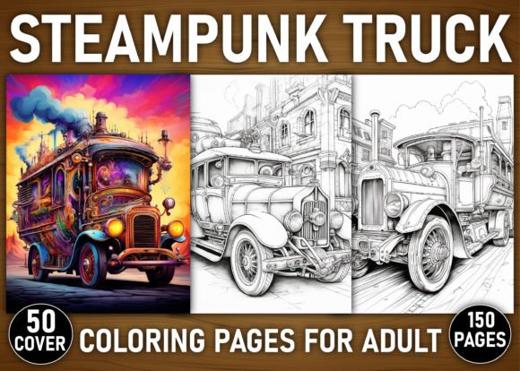 Download 150+ Steampunk Truck Coloring Pages - Pages Collection