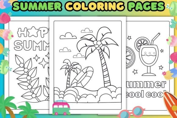 Download Summer Coloring Book Pages - Pages Collection