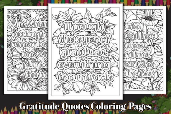 Download Gratitude Quotes Coloring Page for Adult - Rat Collection