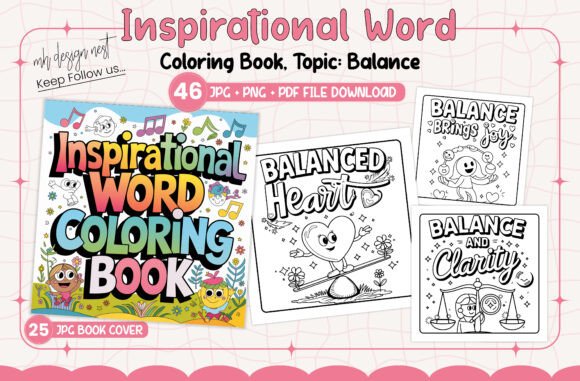 Download Balance Inspirational Word Coloring Book - Rat Collection