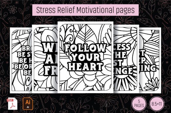 Download Stress Relief Motivational Pages - Pages Collection