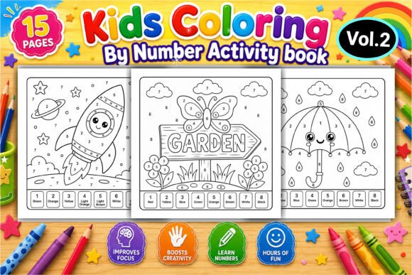 Download Easy Color by Number Coloring Pages - Pages Collection