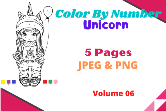 Download Color by Number Unicorn Pages - Pages Collection