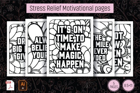 Download Stress Relief Motivational Pages - Pages Collection
