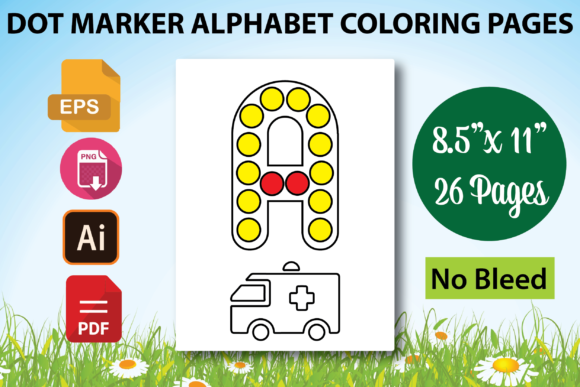 Download DOT MARKER ALPHABET COLORING PAGES - Pages Collection