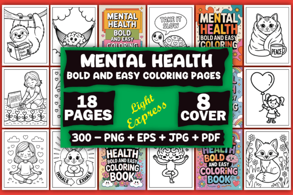 Download Coloring Pages Mental Health for Adults - Pages Collection