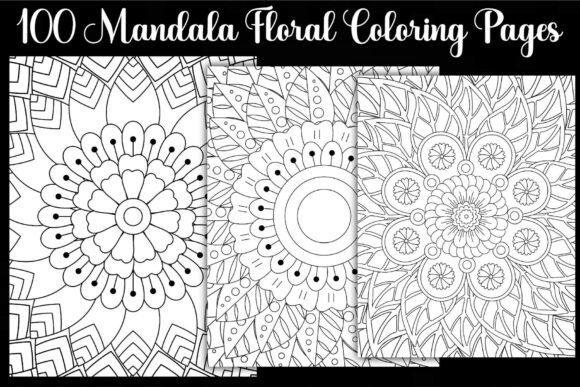 Download Mandala Floral Coloring Pages for Adults - Pages Collection