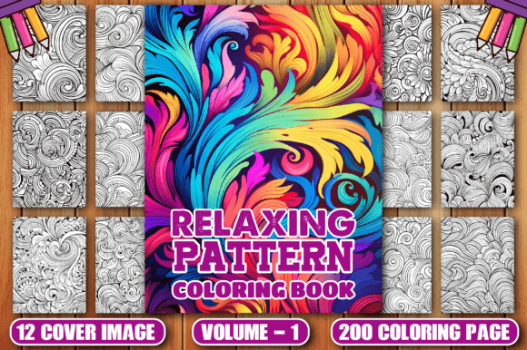 Download 200 Relaxing Pattern Coloring Pages -KDP - Pages Collection