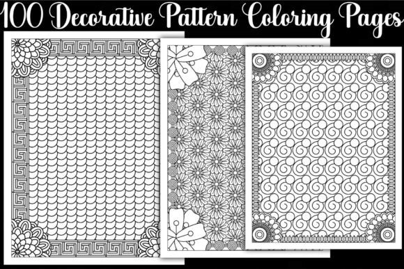 Download Decorative Pattern Coloring Pages for Ad - Rat Collection