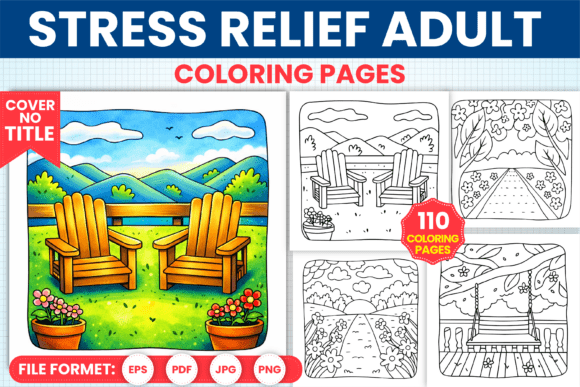 Download Stress Relief Adult Coloring Book Pages - Pages Collection
