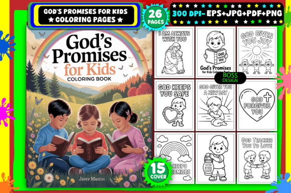 Download God's Promises for Kids Coloring Pages - Pages Collection