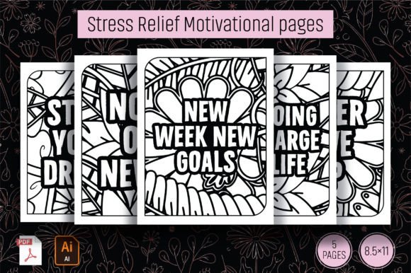 Download Stress Relief Motivational Pages - Pages Collection
