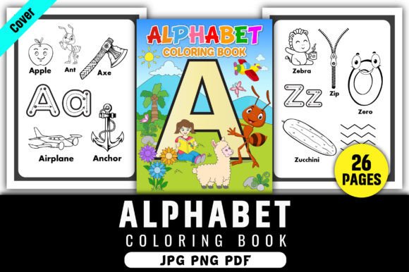 Download ABC Alphabet Coloring Pages for Kids - Pages Collection