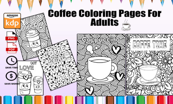 Download Coffee Coloring Pages for Adults - Pages Collection