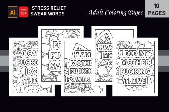 Download Swear Word Coloring Pages for Adults - Pages Collection