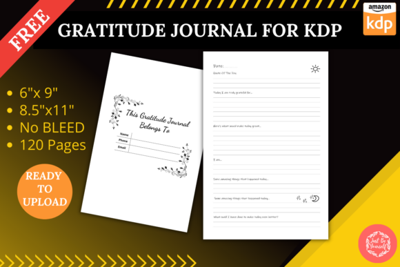 Download FREE GRATITUDE JOURNAL - KDP TEMPLATE - Rat Collection