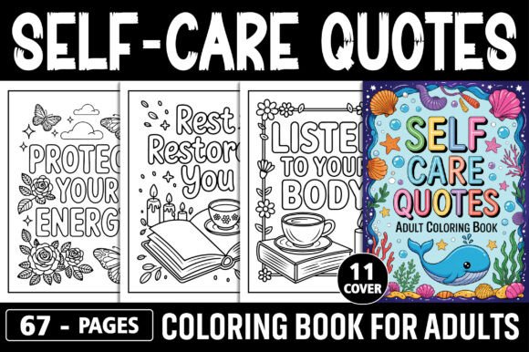 Download Self-Care Coloring Pages for Adults - Pages Collection