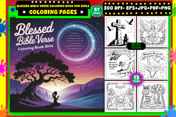 Download Blessed Bible Verse Coloring Pages - Pages Collection