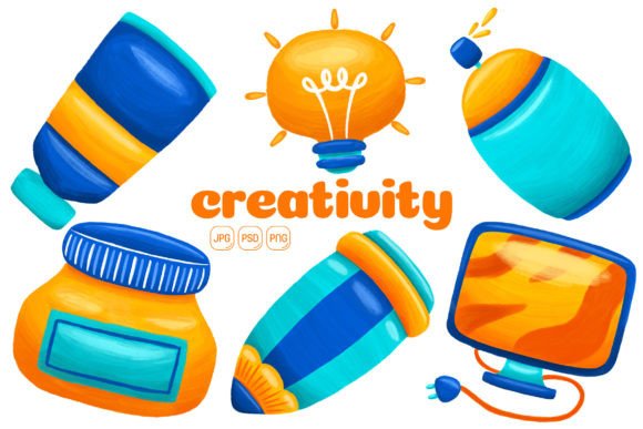 Download Creativity Element Illustration Pack 02 - Rat Collection