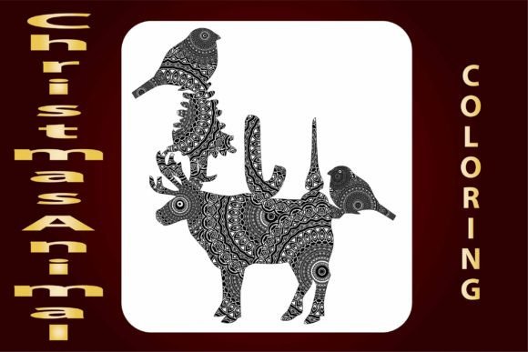 Download Christmas Animal Coloring Pages - Pages Collection