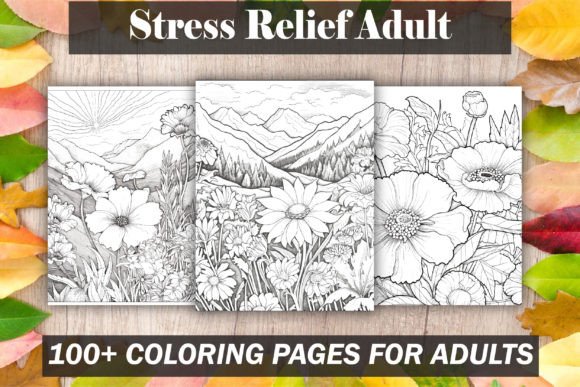 Download Stress Relief Adult Coloring Pages - Pages Collection