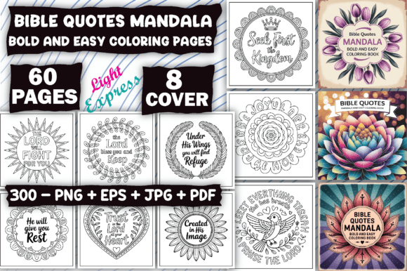 Download Bible Quotes Mandala Coloring Pages - Pages Collection