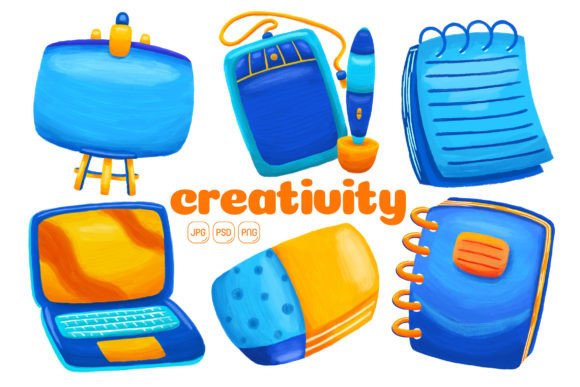 Download Creativity Element Illustration Pack 01 - Rat Collection