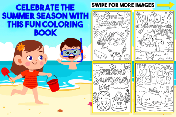 Download Summer Coloring Pages - Pages Collection